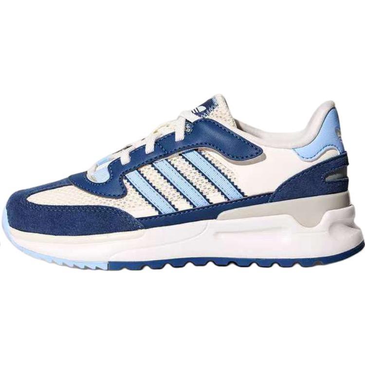 

Adidas Originals Comfortable Versatile Low-Top Kids Casual Shoes Kids sneakers Blue White KI5535 28.5
