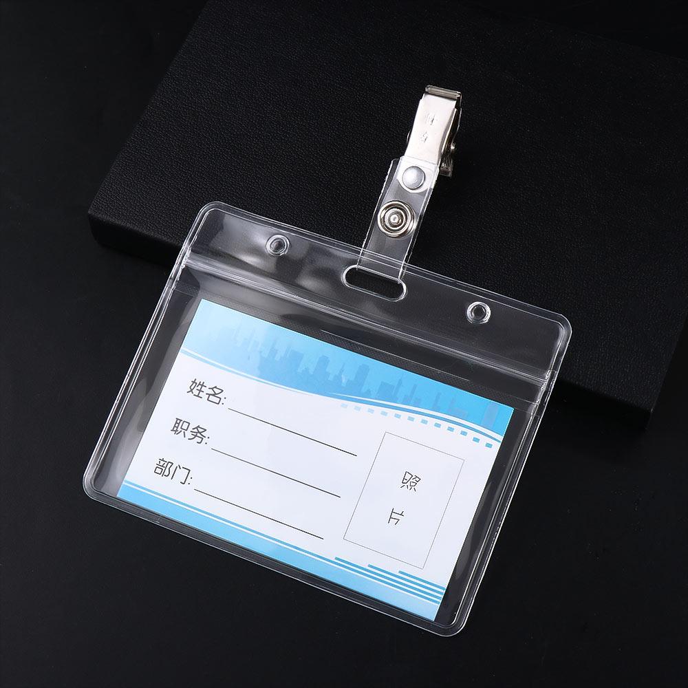 Card Work Certificate Badge Holders Office Supplies Work Card Protection Cover Work Card Holder