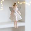Plush Wings Angel Girl Pendant Soft Christmas Tree Hanging Decoration  Home Xmas Decor