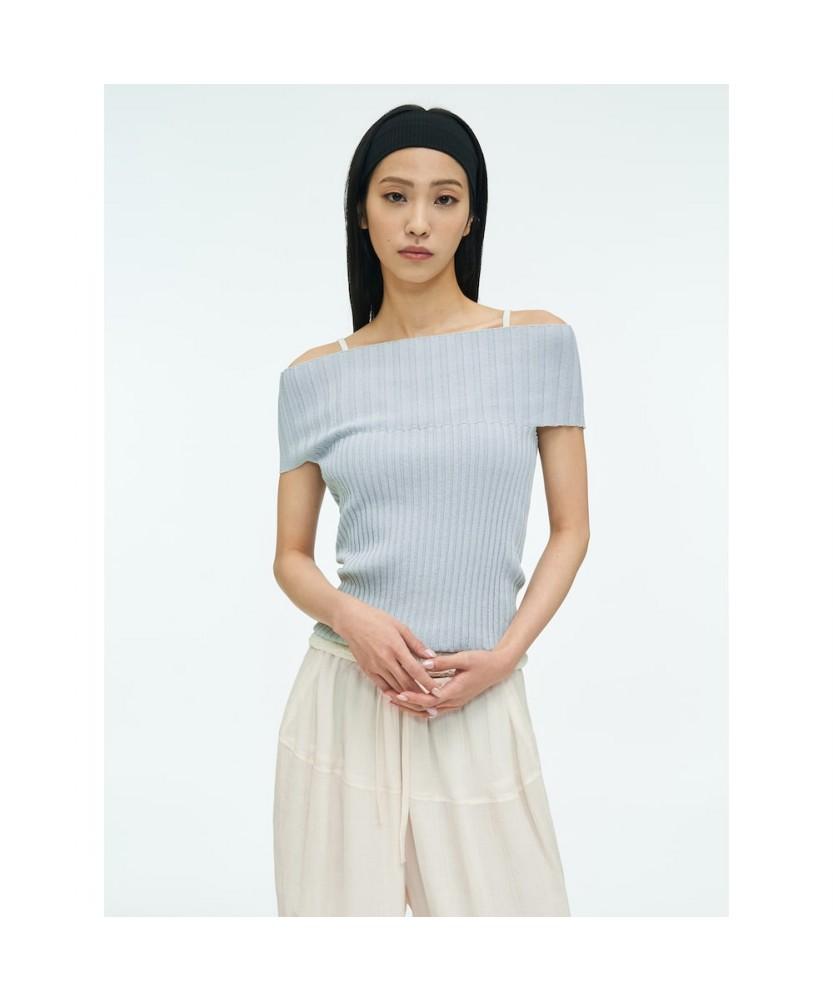 Anggae Peplum Pants Ivory