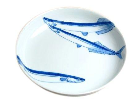 

Тихоокеанская сайра в миске [Arita ware] 9 дюймов