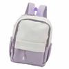 Backpack Simple Style Waterproof Versatile Large Capacity Laptop Work Business Backpack for Office School Travel Purple