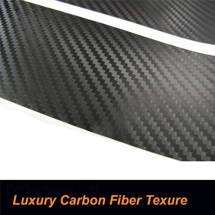 Carbon Fiber Texture Side Skirt Decal Sticker for BMW 3 4 5 Series F30 F31 F32