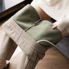 Pantalon Harem Femme Automne Hiver Chaud Petits Pieds Taille Haute Slim Tube Crayon Fumé