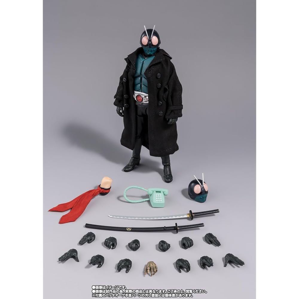 S.H.Figuarts Kamen Rider Shin Figure with Articulated Joints and Detailed Design Action Figure