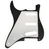 Musiclily Pro 8 Hole ST Strat Pick Guard SSS Fabricat în China pentru Squier Classic Vibe SQ CV 50s Reissue Vintage Strat Stratocaster Chitară electrică 4P