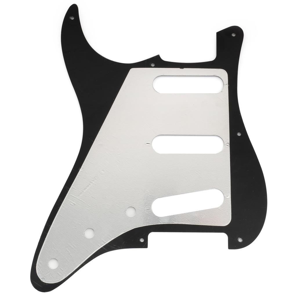 Musiclily Pro 8 Hole ST Strat Pick Guard SSS Fabricat în China pentru Squier Classic Vibe SQ CV 50s Reissue Vintage Strat Stratocaster Chitară electrică 4P