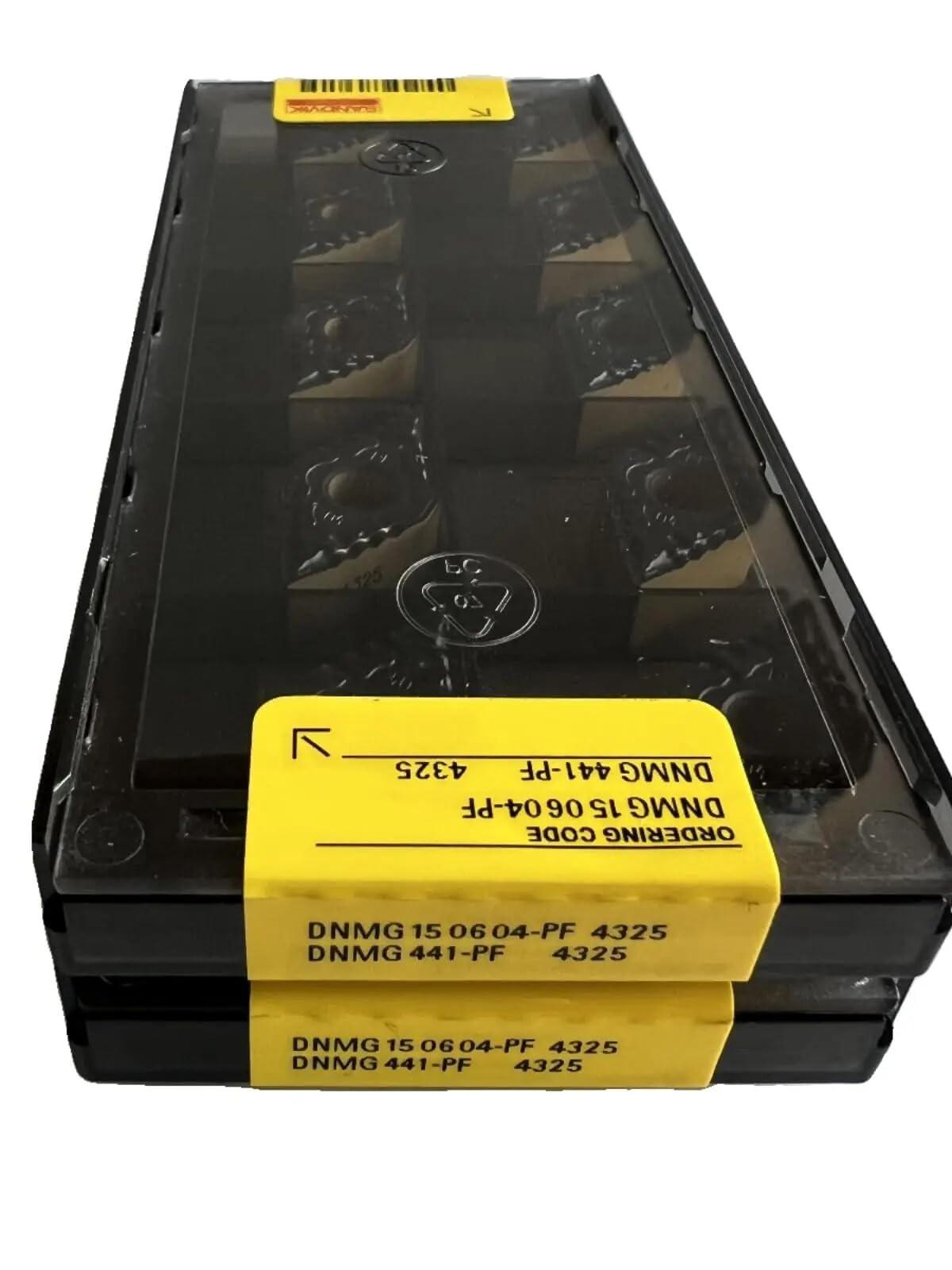 

Original Sandvik / DNMG150604-PF 4325 / CNC lathe carbide blade 10 PCS