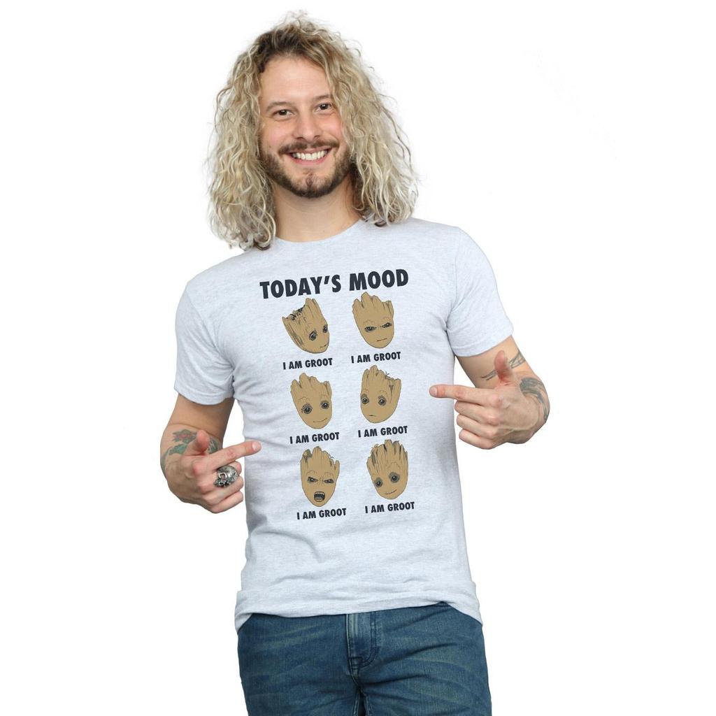 Guardians Of The Galaxy Mens Today´s Mood Baby Groot T-Shirt