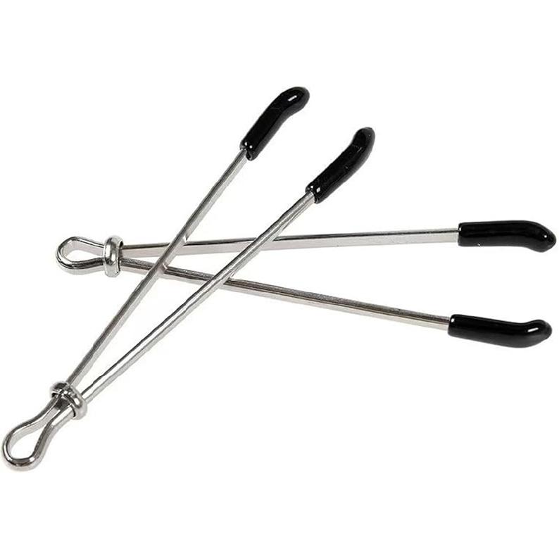 Nipple Clamp Adjustable Pressure Pearl Body Chains Necklace 316L Stainless Steel Ring Non Piercing Body Jewelry for Womens Faux Body Jewelry Girls