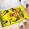 1pc Number 7 Soccer Design Printed Area Rug Carpet for Bedroom Living Room Home Decor Rugs Mat Non Slip Mat Rug for Bedside