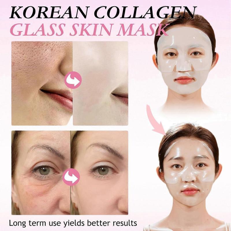Collagen Face Mask, Collagen Deep Hydration Mask, Collagen Overnight Moisturize Mask, Reduce Fine Lines and Wrinkles, Pore Minimizing, Firm & Enhance 