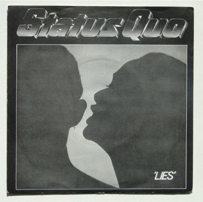 7inch Record STATUS QUO  Lies 6000577 Vertigo 1980 UK Rock Used