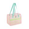 Handbag Clothes Storage Bag Fresh Color Hanging Shower Organizer Simple Mesh Toiletry Bag  Wash Bag