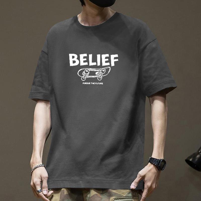 

Минималистичные спортивные футболки с принтом, мужские футболки с коротким рукавом, хлопковые летние топы 3XL