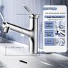 JOMOO Silver Pull-Out Bathroom Basin Faucet