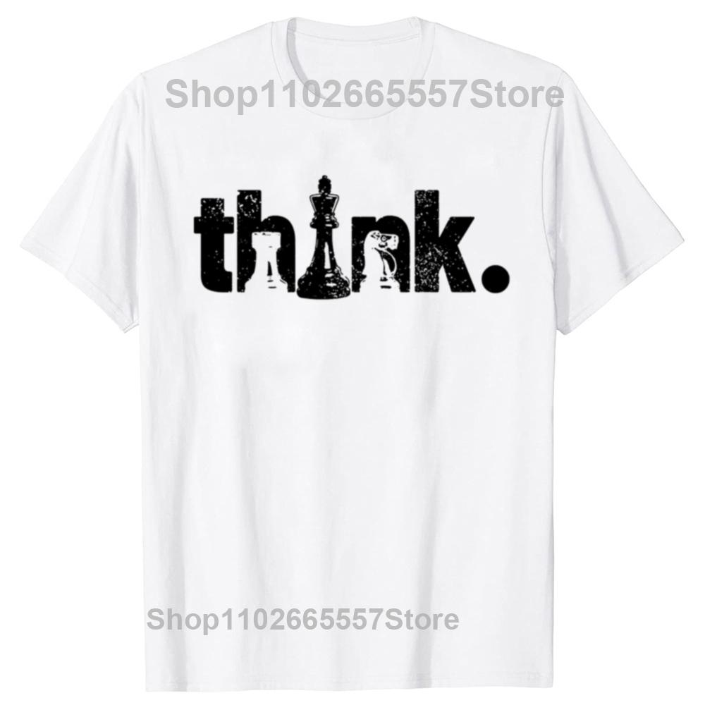 Funny Chess Player T Shirts Summer Checkmate Graphic Cotton Streetwear Short Sleeve Birthday Gifts T-shirt Mens Clothing