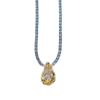 Zircon Charm Choker Colorful Rhinestones Pendant Necklace Women Girls Collarbone Chain Stylish Neckchain Accessory