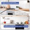 2pcs Silicone Straw Brushes, 6mm+8mm Reble Hanging Straw Cleaner Brush Extra Long Straw Cleaning Brush Bendable Crevice Brush Pipe Cleaners for Glass