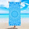 1pc Ultra Fine Fiber Beach Towel, Quick Drying Absorbent Bath Towel, Multi-functional Towel for Beach Swimming and Sports