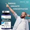 Granions - SHILAJIT 1000mg PURE HIMALAYA - Énergie, Immunité & Concentration - Riche En Vitamine B6 & Acide Fulvique - 60 Gélules