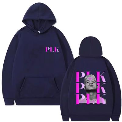 Rapper Plk Ansigt Grafisk Hættetrøjer Mænd Kvinder Mode Popmusik Træningsdragt Mand Afslappet Pullover Hættetrøje Sweatshirt