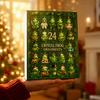 Holiday Surprise Gifts Faux Crystal Frog Advent Calendar 2026, 24 Days Christmas Countdown with Tree Ornaments Hanging Decor Animal Ornament,