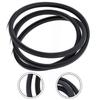 Black Black Lawn Belt Compatible Lawn Mower Parts Z525E Mower Belt Compatible With M172116 Effortless Replacement Engineered Fit