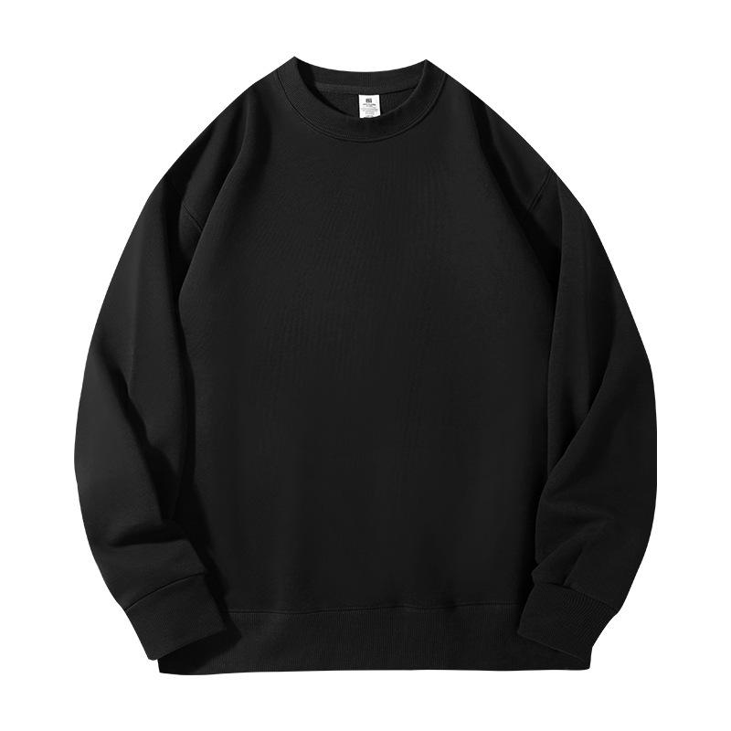 Mens and Women Autumn Solid Color Sweatshirt Long-Sleeve Lightweight Terry Sweatshirt Casual Workout Pullover Shirt Tops for Women and Men