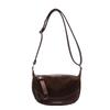 Retro soft-faced niche dumpling bag woman 2025 autumn new foreign style fashion high value sense single shoulder messenger bag woman
