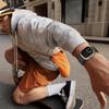 Magnetic Sport Band Compatible with Apple Watch Bands 49mm 46mm 45mm 44mm 42mm for Men Women, Anti Sweat Soft Silicone Breathable Wide Strap for