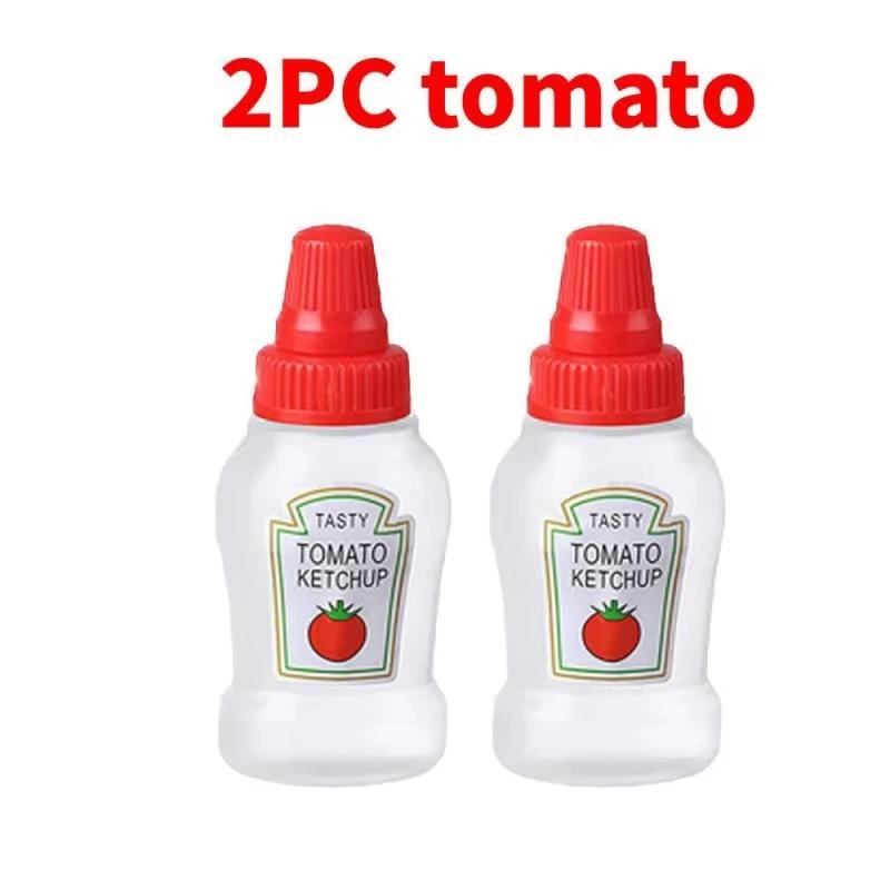 Přenosné mini lahvičky na koření, dávkovače medu/kečupu/sójové omáčky/dresinků na salát, krabičky na svačinu, stlačitelné nádoby, sklenice