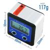 TECKOPLUS Digital Angle Meter, Inclinometer, Bevel Box, Angle Meter with Mode, }180.0, 3 Internal Magnets, IP54 Waterproof