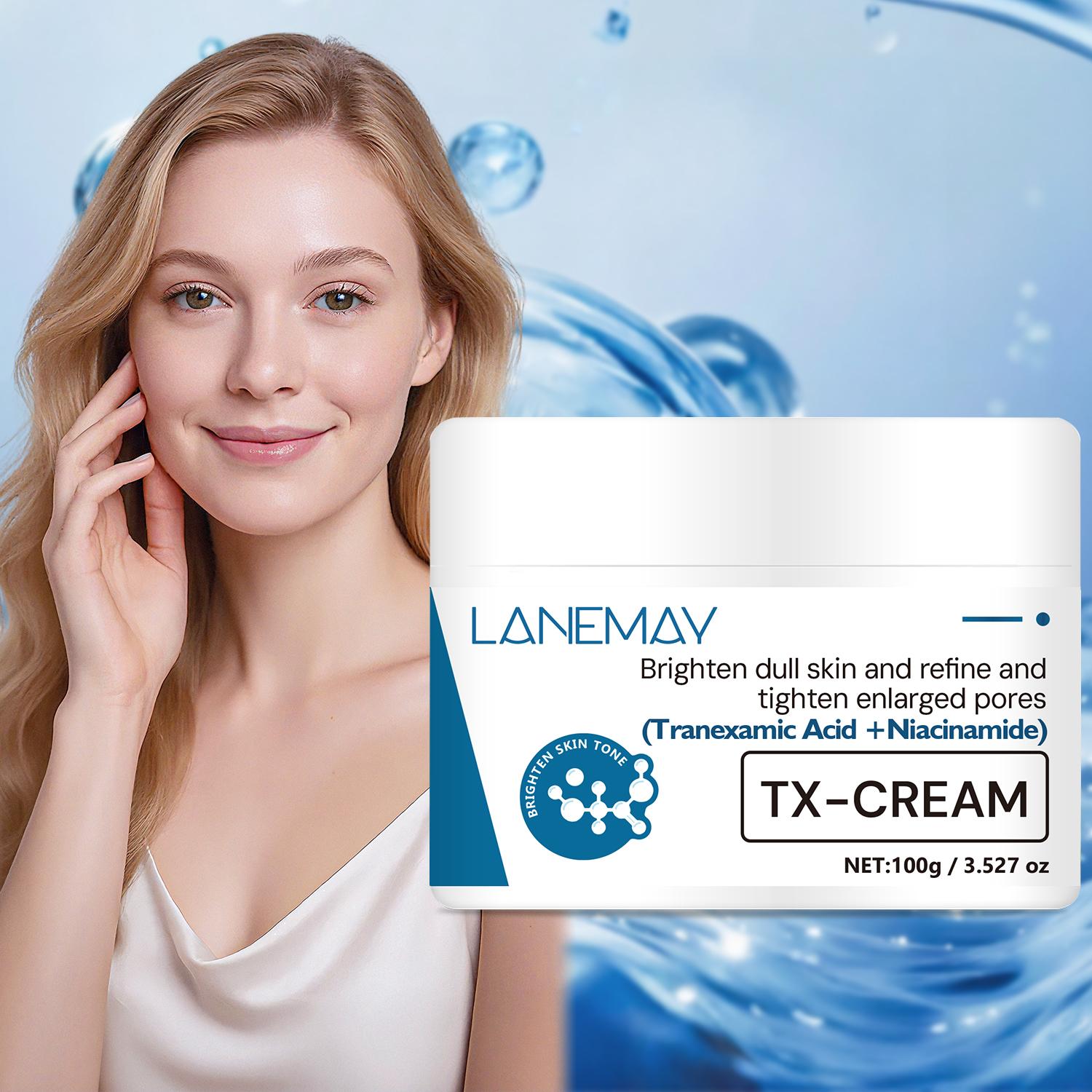 

TX-Cream-Brighten Dull Skin And Tighten Enlarged Pores-Deeply Nourish And Restore SKin Vitality-Suitable for all Skin Types,100g