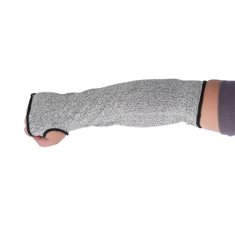 HPPE Cut Protection Arm Sleeves Flexible Comfortable Safety Arm Guard Washable Heavy Duty Protective Forearm Guards