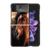 Horse Great Beauty Galloping Cases For Samsung Galaxy Z Flip 4 5 6 7 3 Z Flip7 Flip6 Flip4 Flip5 Flip3 5G Hard Shockproof Fundas