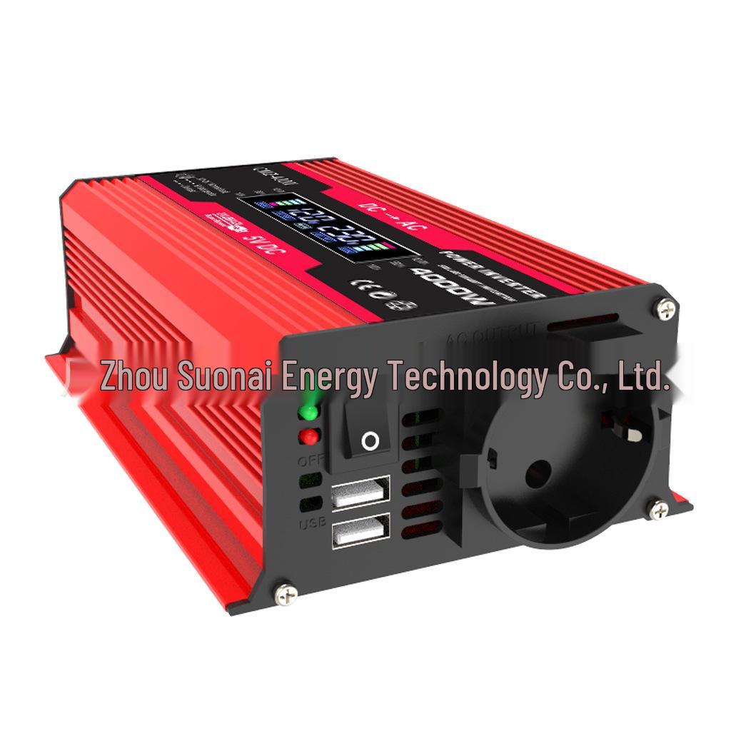 300W 12V auf 110V/220V Auto-Wechselrichter mit intelligenter Anzeige
