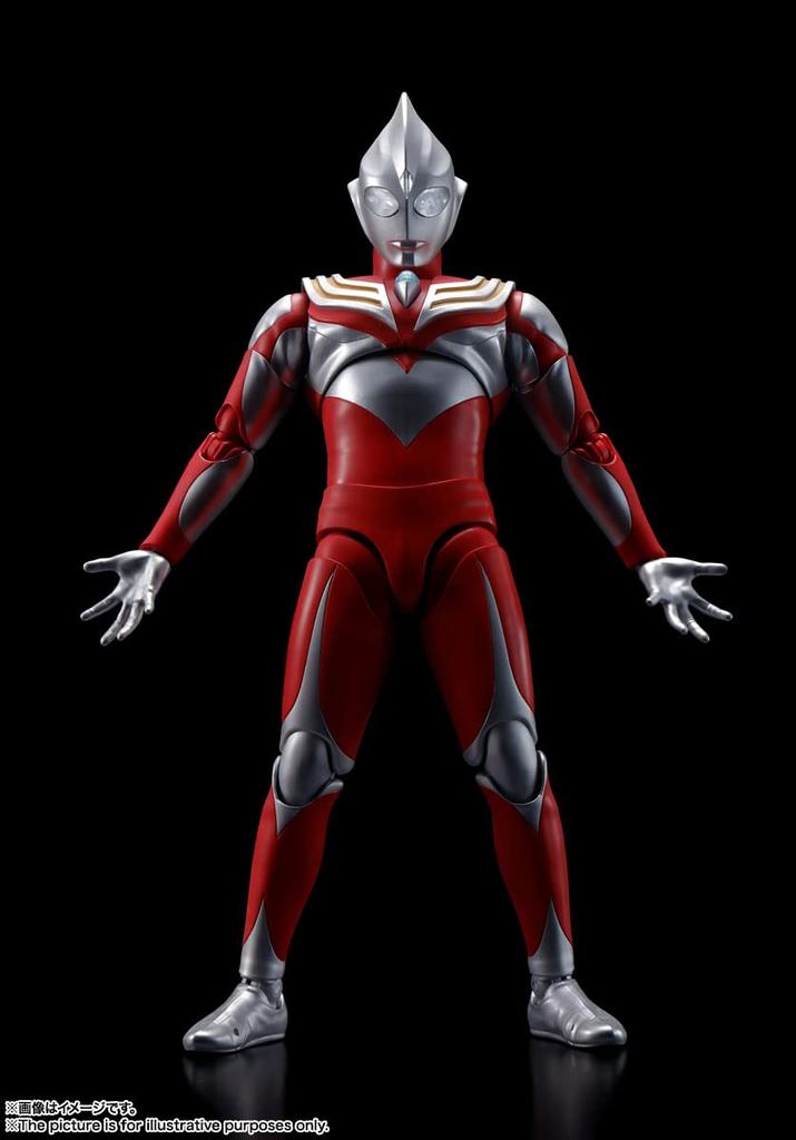 TAMASHII NATIONS Ultraman Tiga Power Type 150mm Painted Movable Figure S.H.Figuarts (Shinketsu Seiho) Approx. PVC&ABS&TPE