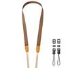 Samcos Camera Shoulder Neck Strap with Adjustable Length for and Digital Cameras SLR, Compact, (Coffee Color)