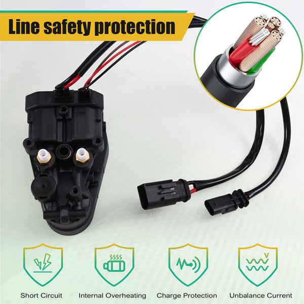 Volvo S90 Air Suspension Compressor Pump Repair Kit Valve