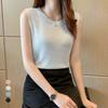 Klache Shine Round Neck Sleeveless Knit B6m0008
