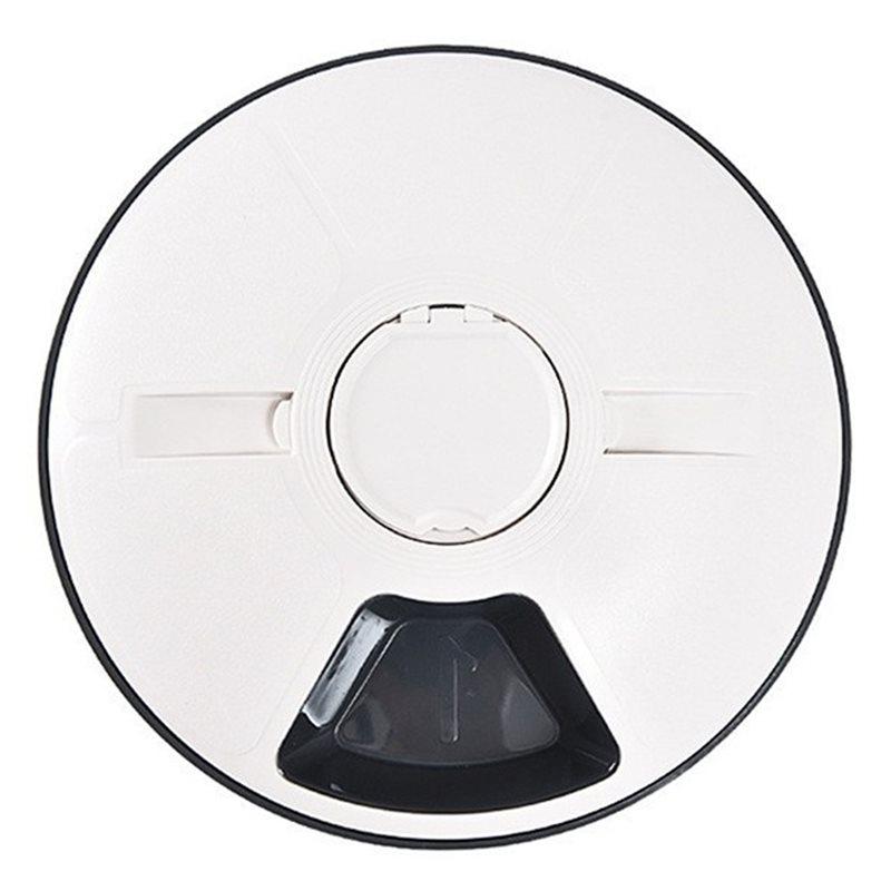 Smart Cat Feeder Food Dispenser With 6-Meal Timer For Dry And Wet Food For Domestic Pets