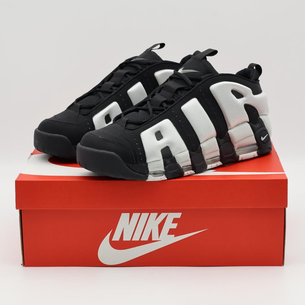 FZ3055-001 Nike Air More Uptempo Low Black Photon Dust (Men's)