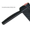 Portable A4 Paper Cutter 12.2 Inch Cut Length Desktop Paper Trimmer with Security Cutter Head Side