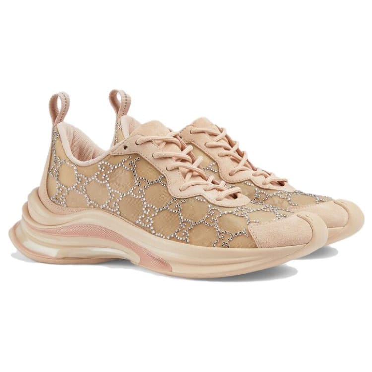 Gucci Wmns Run Sneaker 'GG Crystal - Light Powder' Women's 758088 FACG4 9942