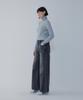 Bobeu Front Line Wide Denim Pants_Black 7156155003