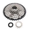 8 Speed 14?42T Freewheel Aluminum Alloy 8 Speed Cassette Freewheel for Electric Bike Moped