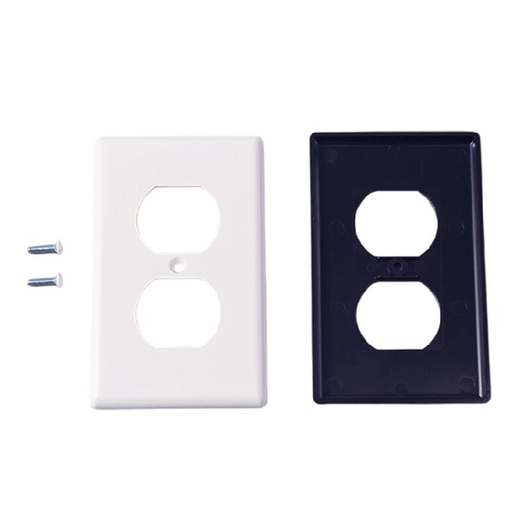 

Safety Shielding Wall Outlet Cover with Wear Resistant Plastic Construction Universal Electrical Outlet Case For Indoor Use 1