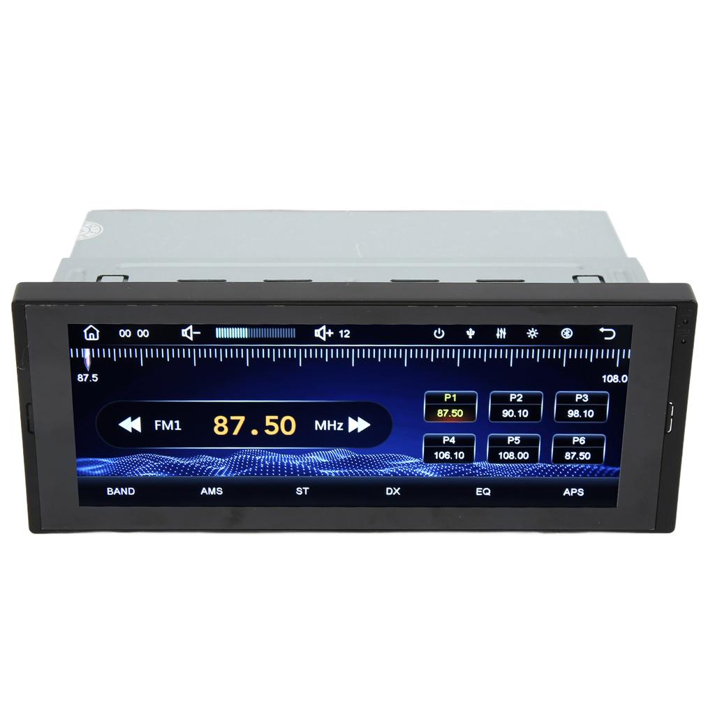 Autoradio Singolo Din Touchscreen 6,9 pollici MP5 1080P Full HD Radio FM Integrata Telecamera Posteriore Touch Screen