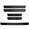 Car Threshold Protection Sticker Scratch Resistant Carbon Fiber Protection Sticker For Renault Megane 3 2 4 Clio4 5 Captur QM6 S333